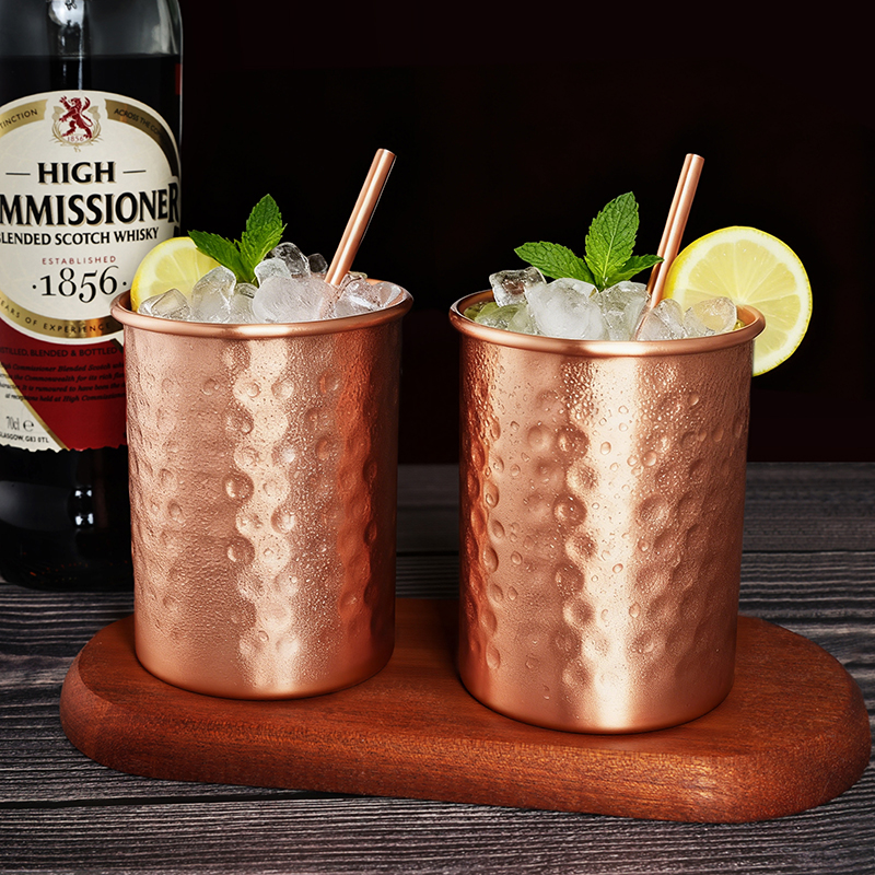 Mule Copper Mug - 100% 400ml Copper Moscow Mule Mug