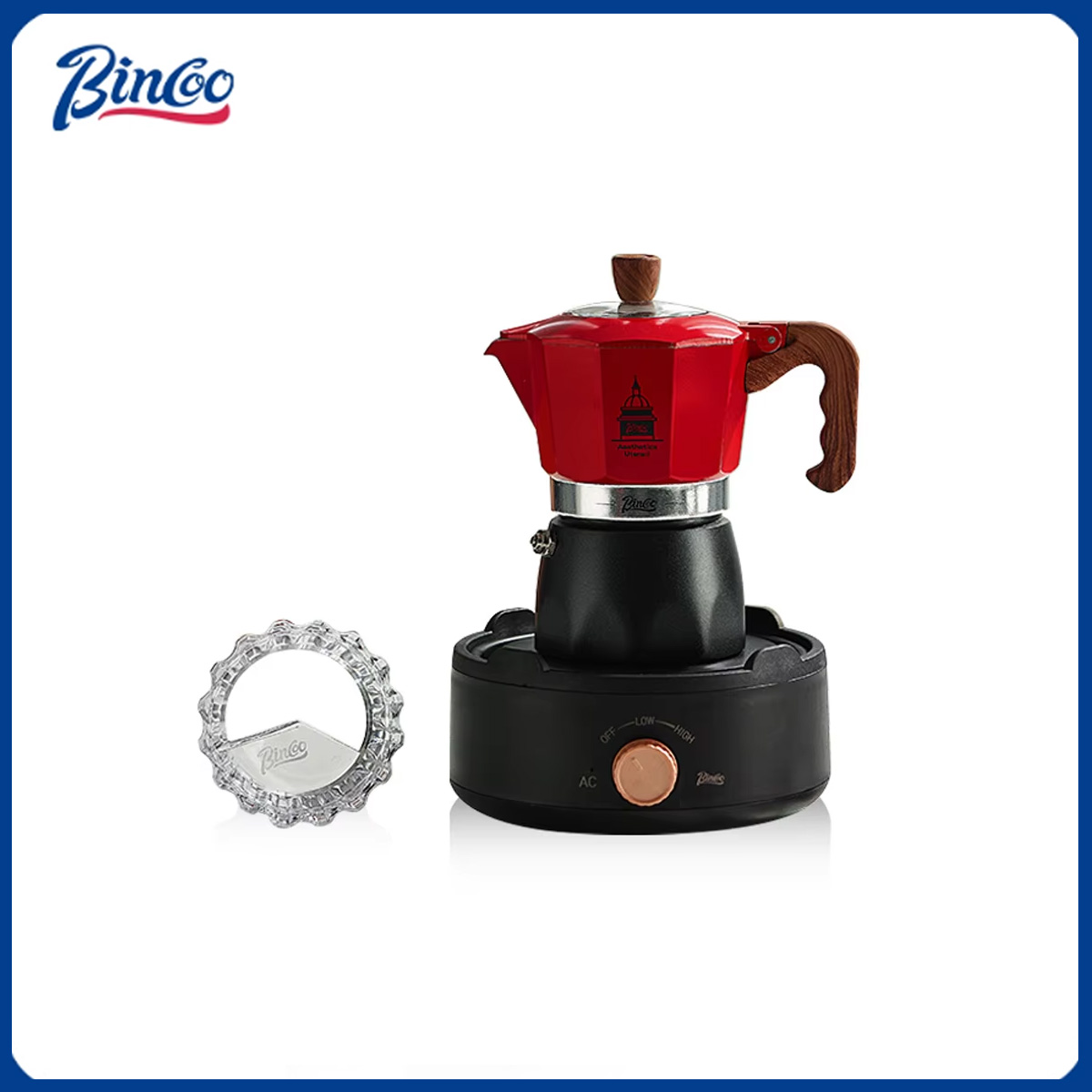 Home Barista - Bincoo Double Valve Coffee Moka Pot