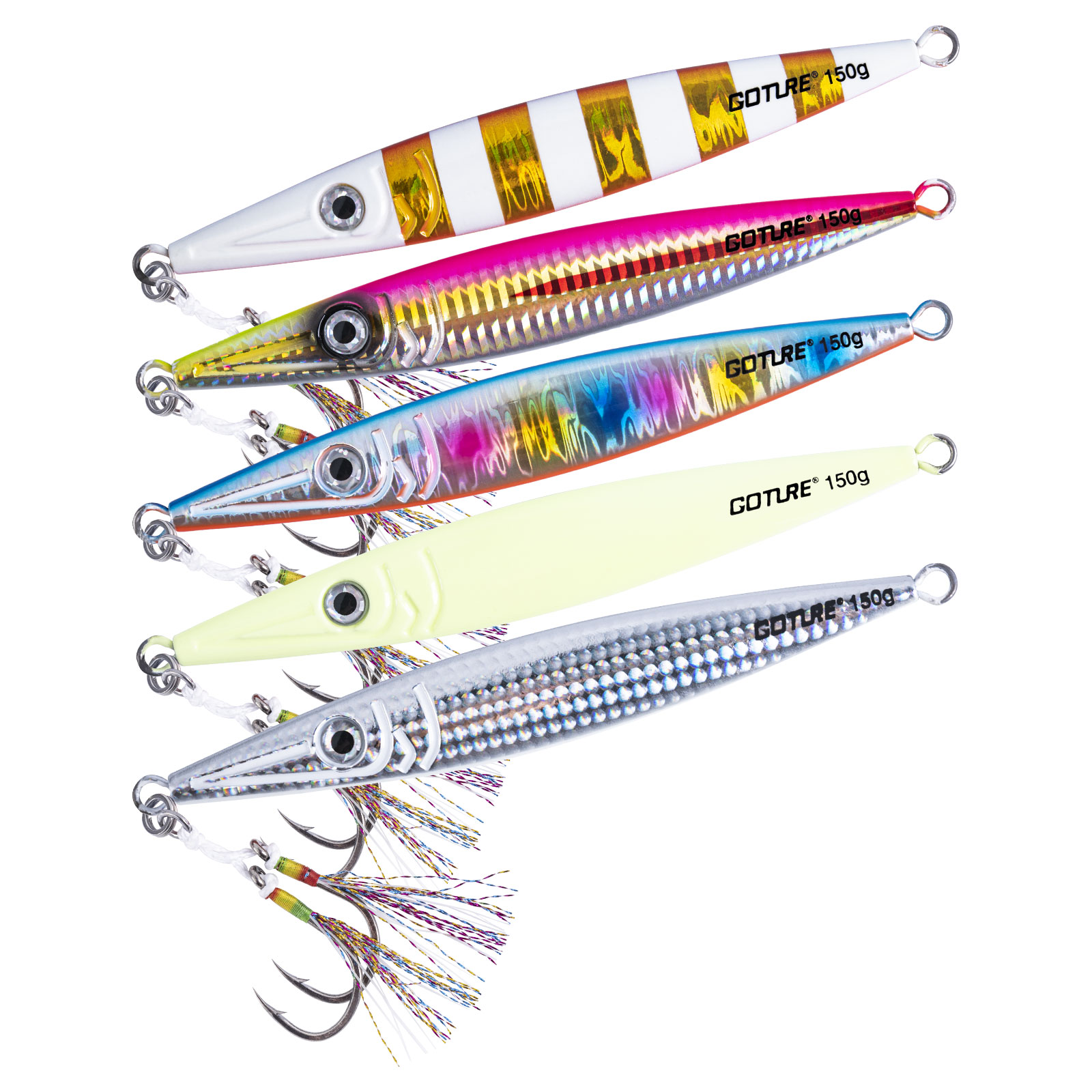 Jigger Double Sided - Goture Luminous Fast Sinking Jigging Casting