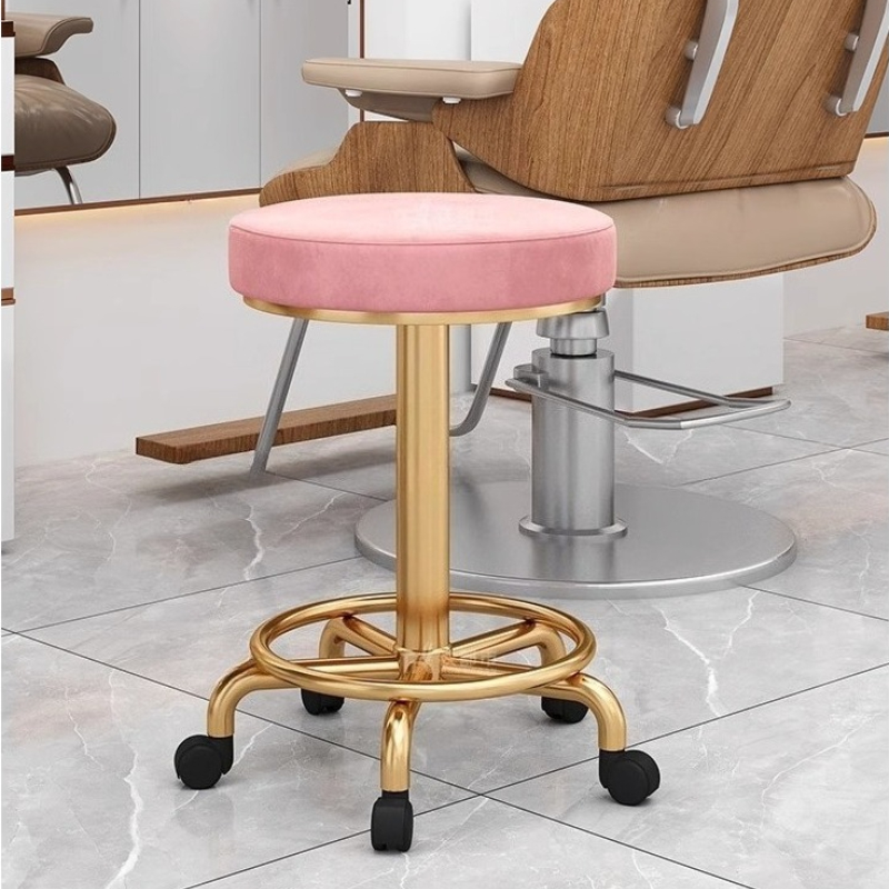 Home Bar Stools - Modern Simple Beauty Stool Professional Swivel