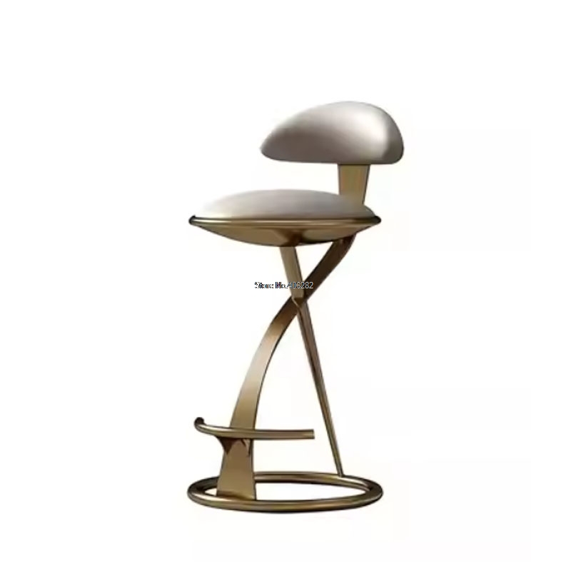 Home Bar Stools - Luxury Modern Bar Stool with Gold