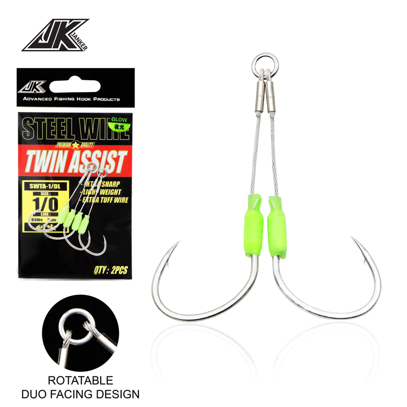 Jigger Double Sided - JK 5packs Sea Fishing Hook Steel