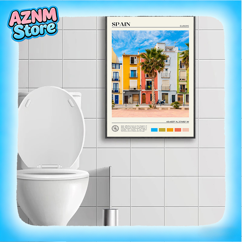 Home Barcelona - Spain Travel Scenery Poster Seville Mallorca
