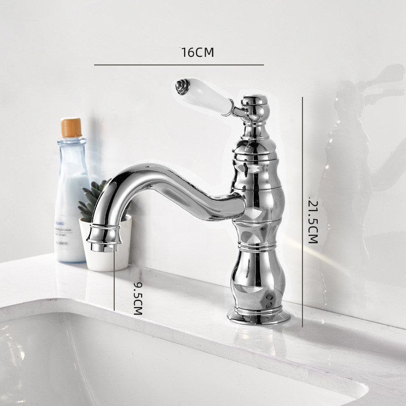Home Bar Sink - Brass Basin Faucets Europe Style Bathroom