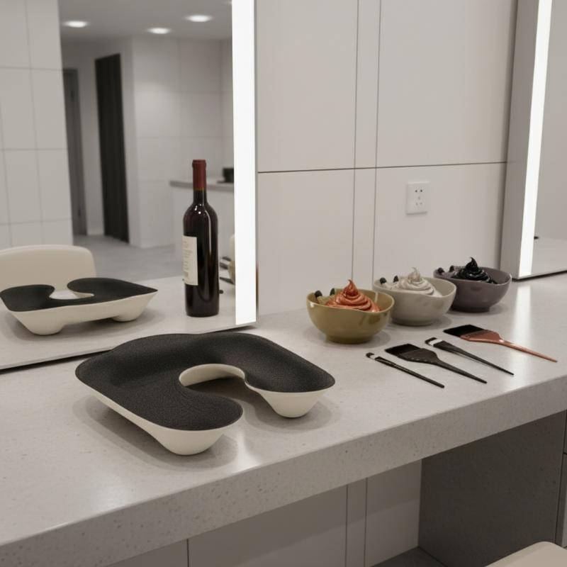 Home Barber - Salon Neck Tray for Hair Coloring