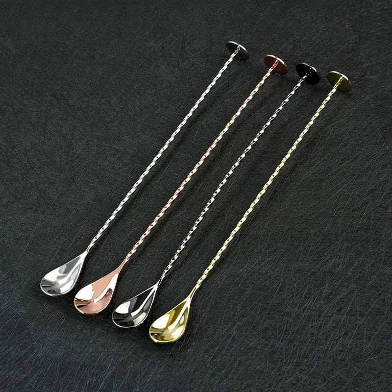 Bar Spoon Twisted - 1Pcs Cocktail Bar Spoon Stainless Steel