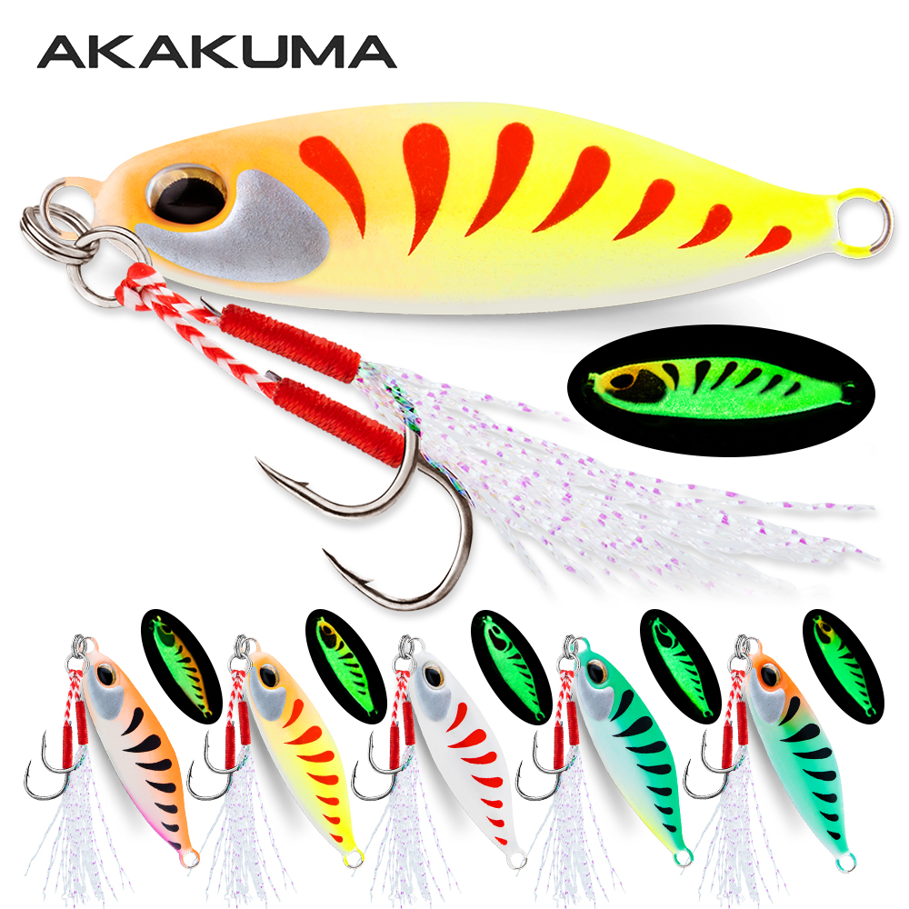 Jigger Double Sided - 5Pcs Jig Bait 7G/10G/15G/20G Sinking Lure