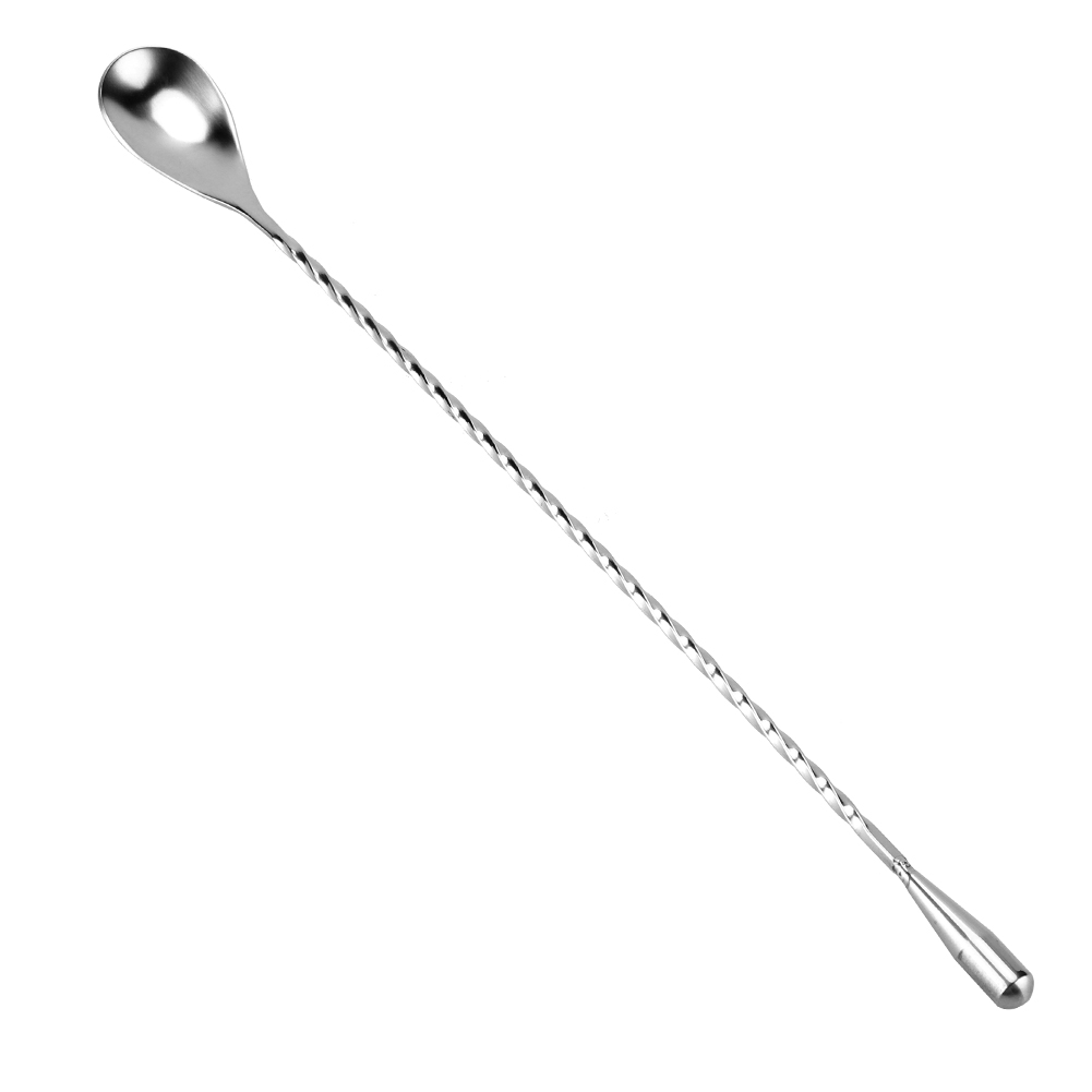 Bar Spoon Twisted - Long Stirring Spoon Stainless Steel Bar