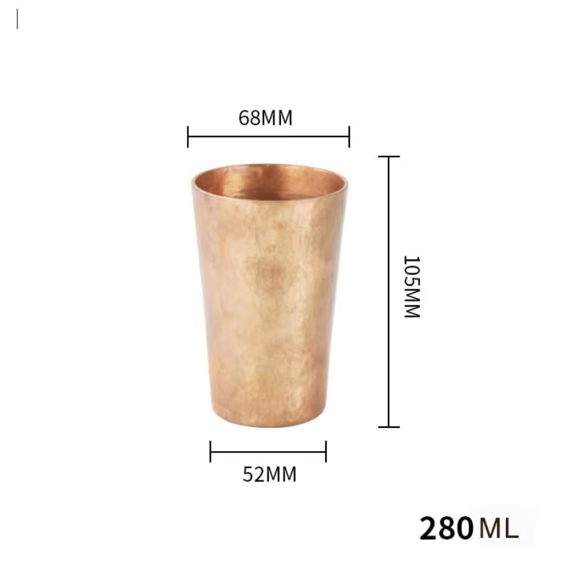Mule Copper Mug - Wholesale Moscow Mule Mug Hammer 280ml