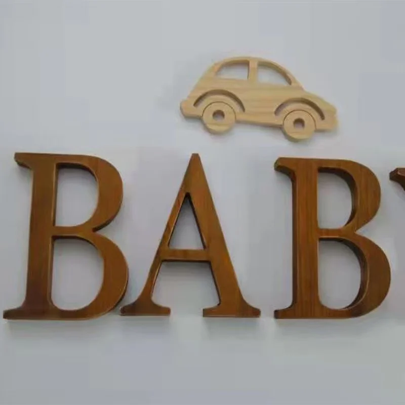 Home Bar Word - Retro Wood Personalized Wooden Name Plaques