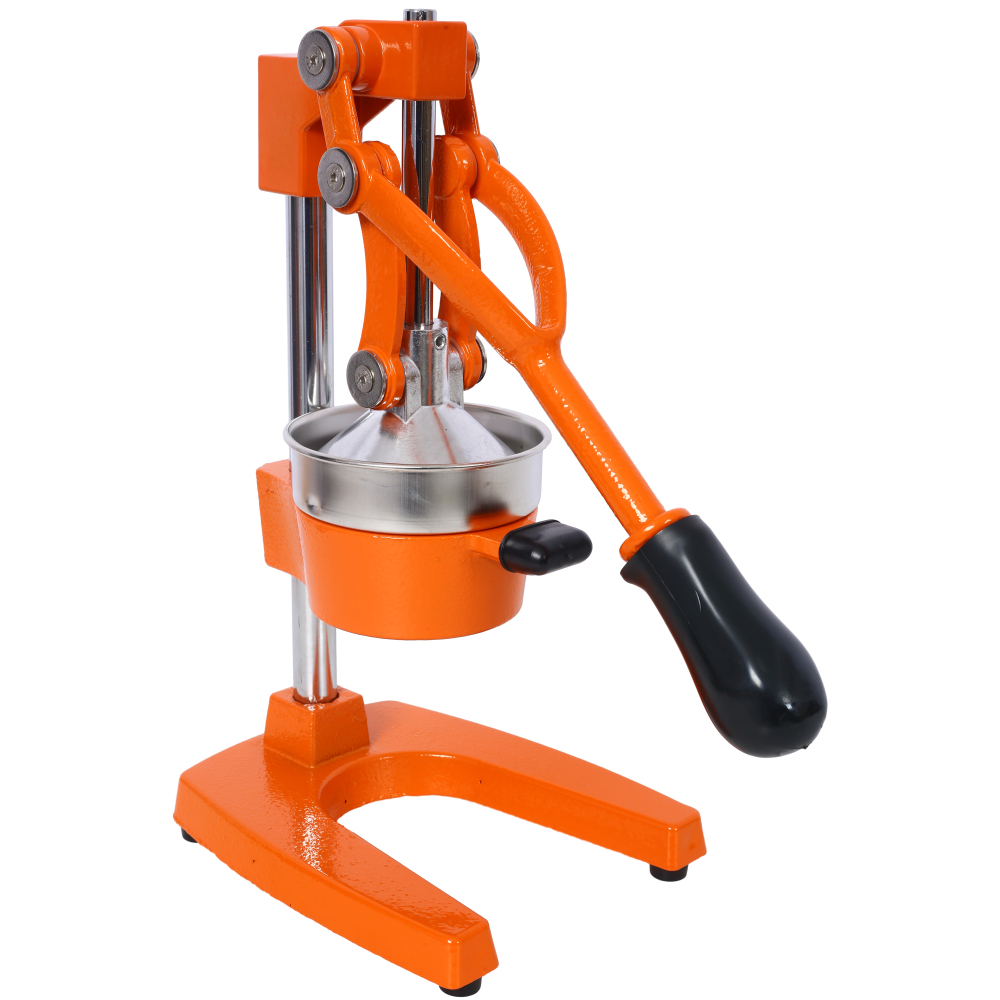 Citrus Juicer Bar - Orange Cast Iron Citrus Juicer, Extra