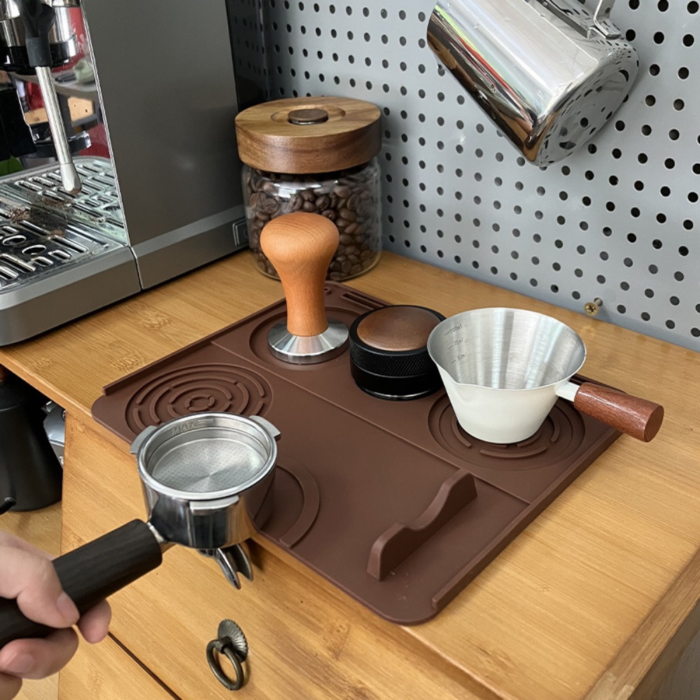 Home Bar Supplies - Coffee Making Station Accessory Silicone Tamper