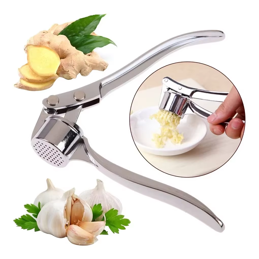 Citrus Juicer Bar - Manual Press Garlic Grinder Stainless Steel