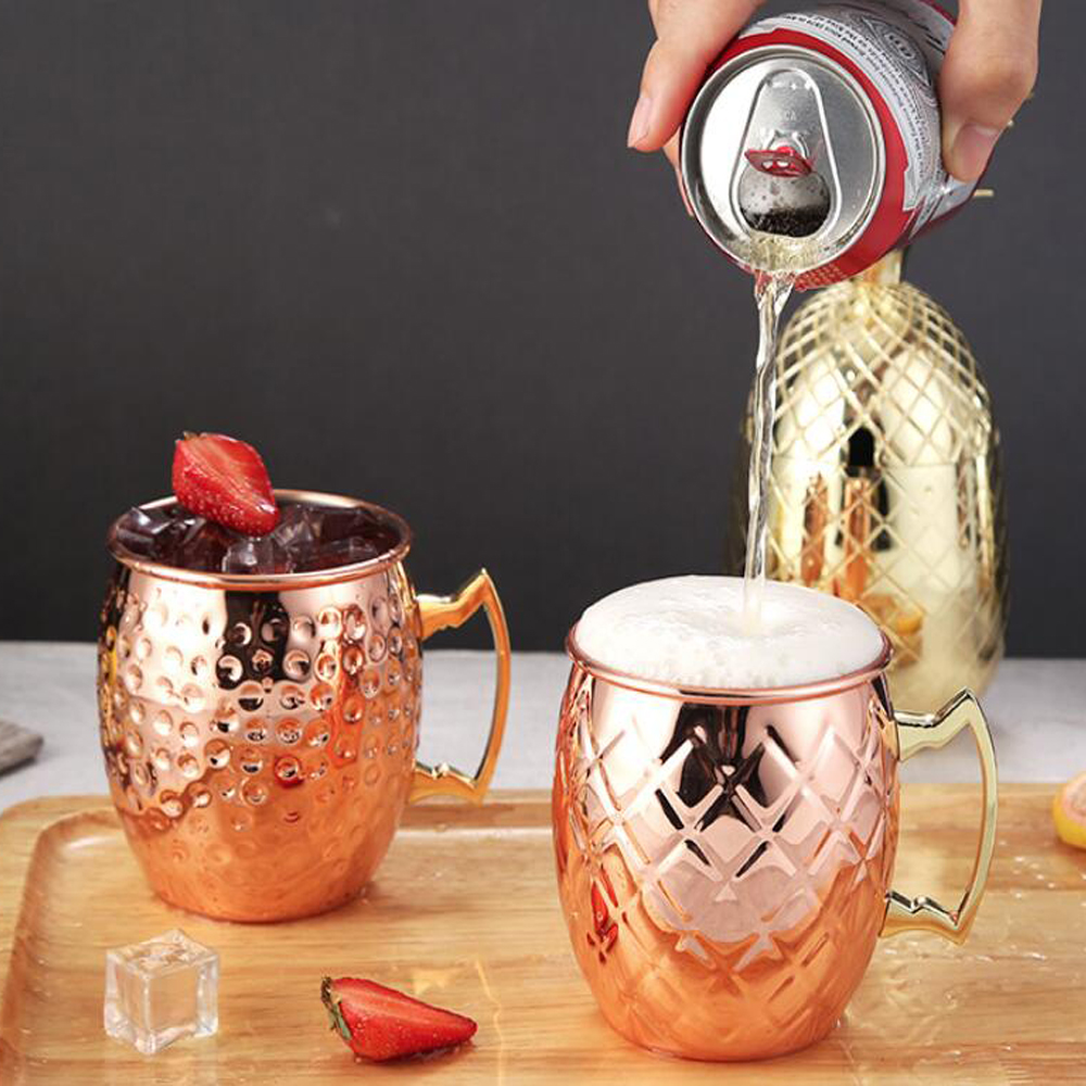 Mule Copper Mug - 530ML Stainless Steel Moscow Mule Beer