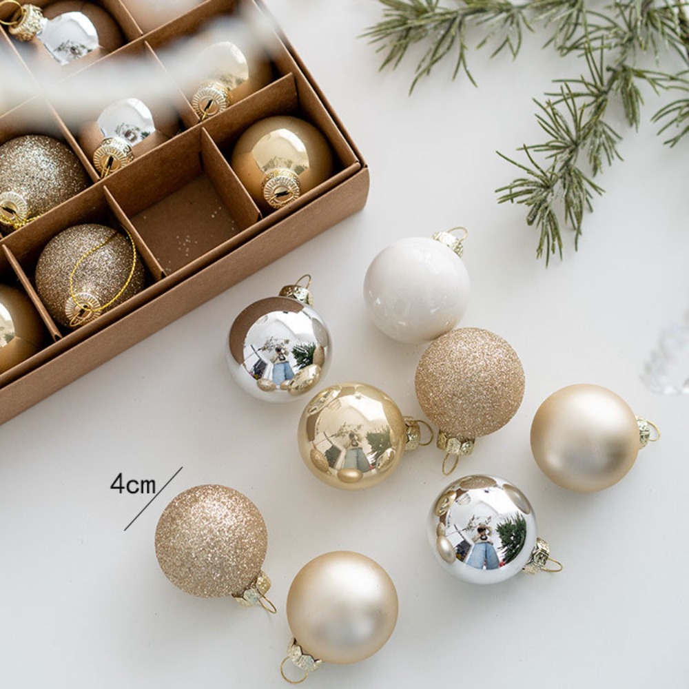 Highball Glass Set - 25PCS High-quality Glass Christmas Ball Set