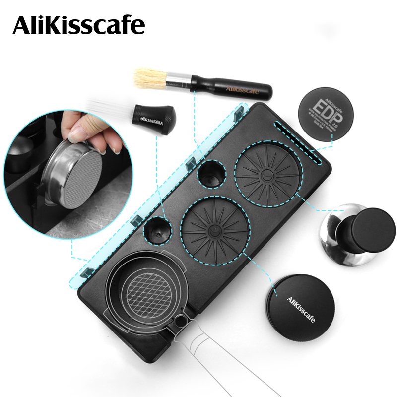 Home Barista - AliKisscafe Coffee Tamping Station Portafilter Holder