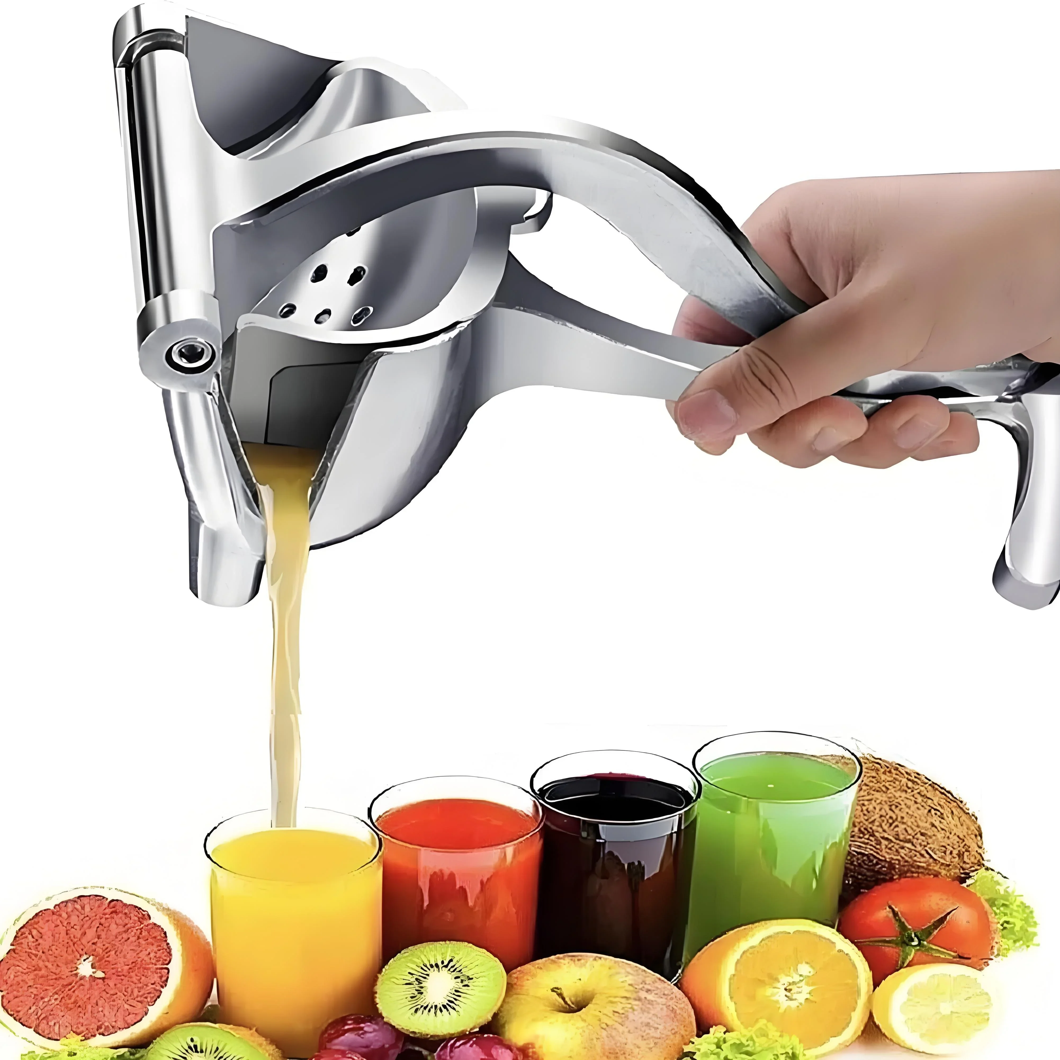 Citrus Juicer Bar - 3-in-1 Heavy-Duty Manual Lemon Juicer –