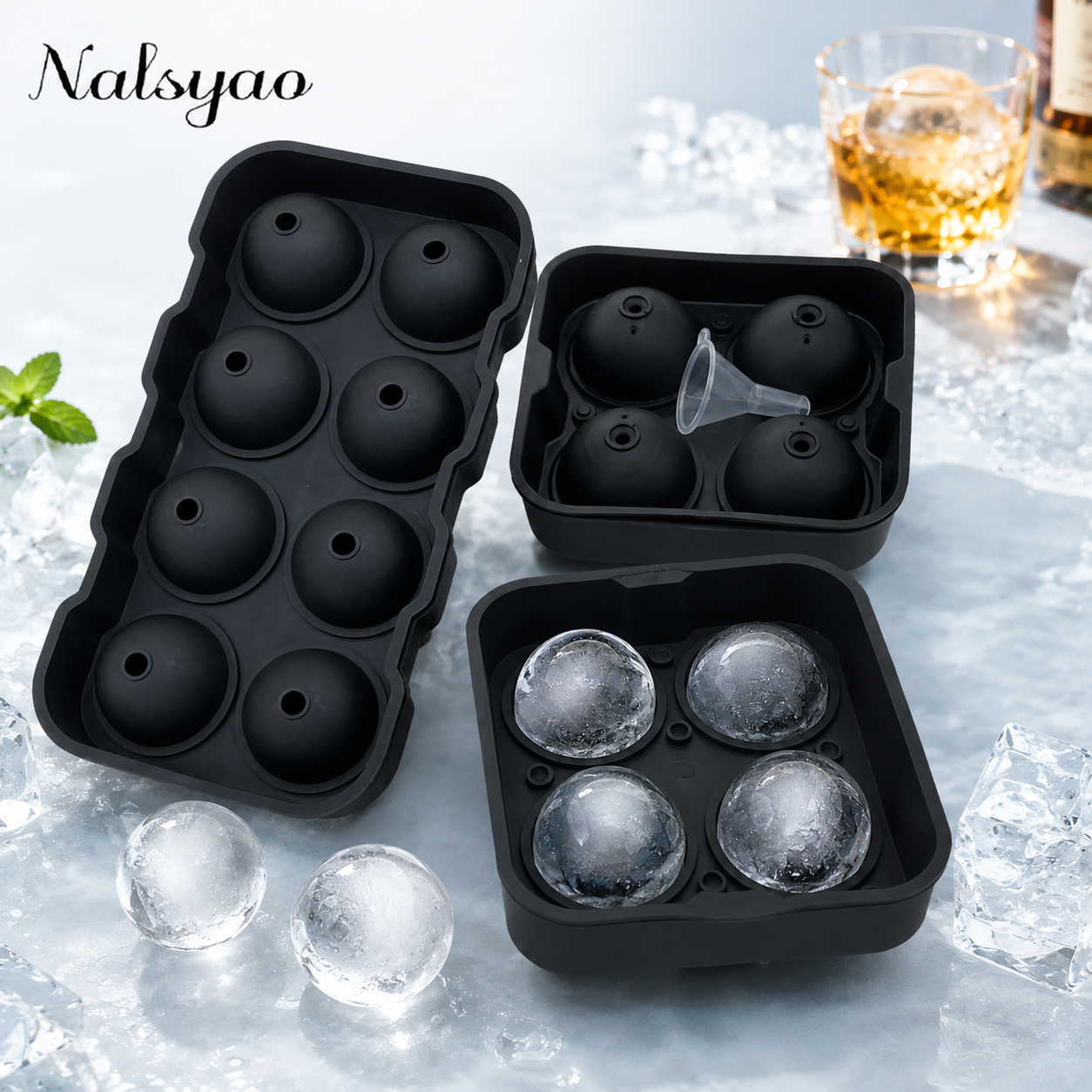 Ice Mold Sphere - Wholesale Ice Cube Silicone Ice Cube