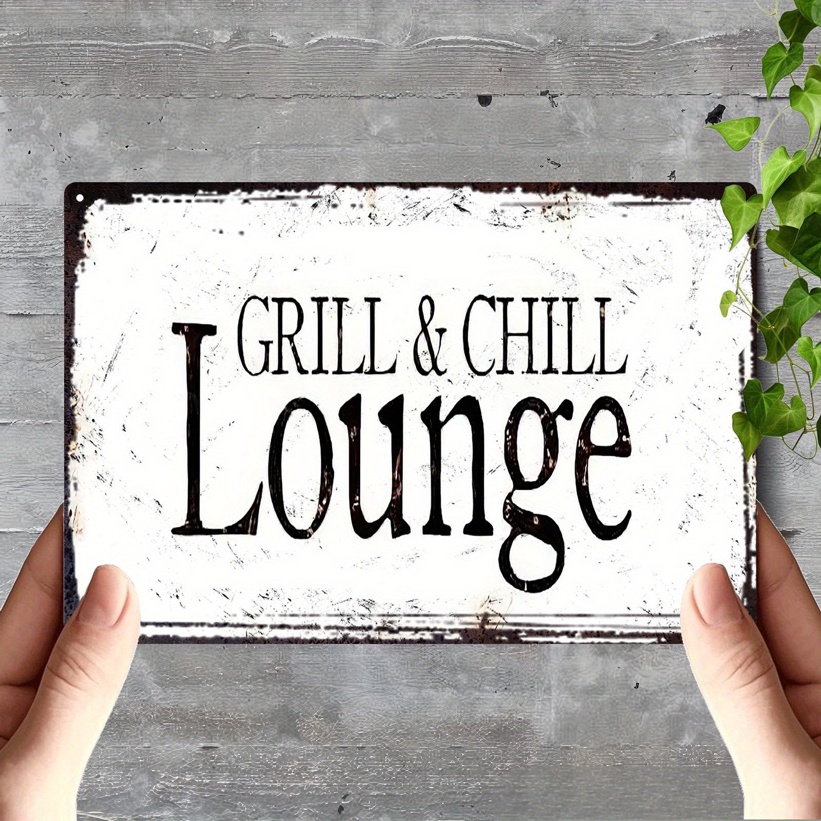 Home Bar Lounge - Tin Sign - Vintage Grill &