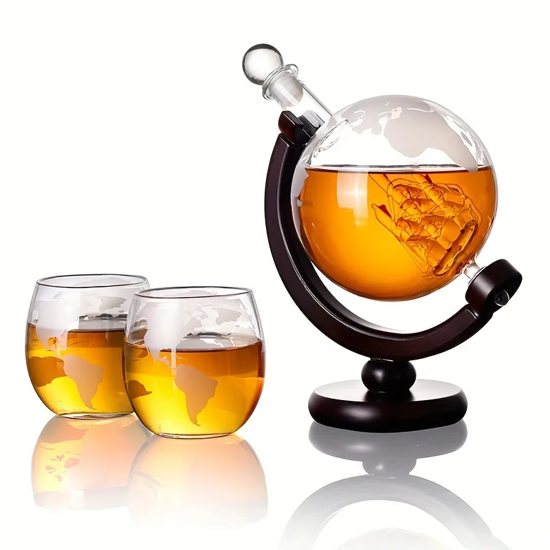 850ml Whiskey Globe Decanter S - Decanter Globe Set recension och pris