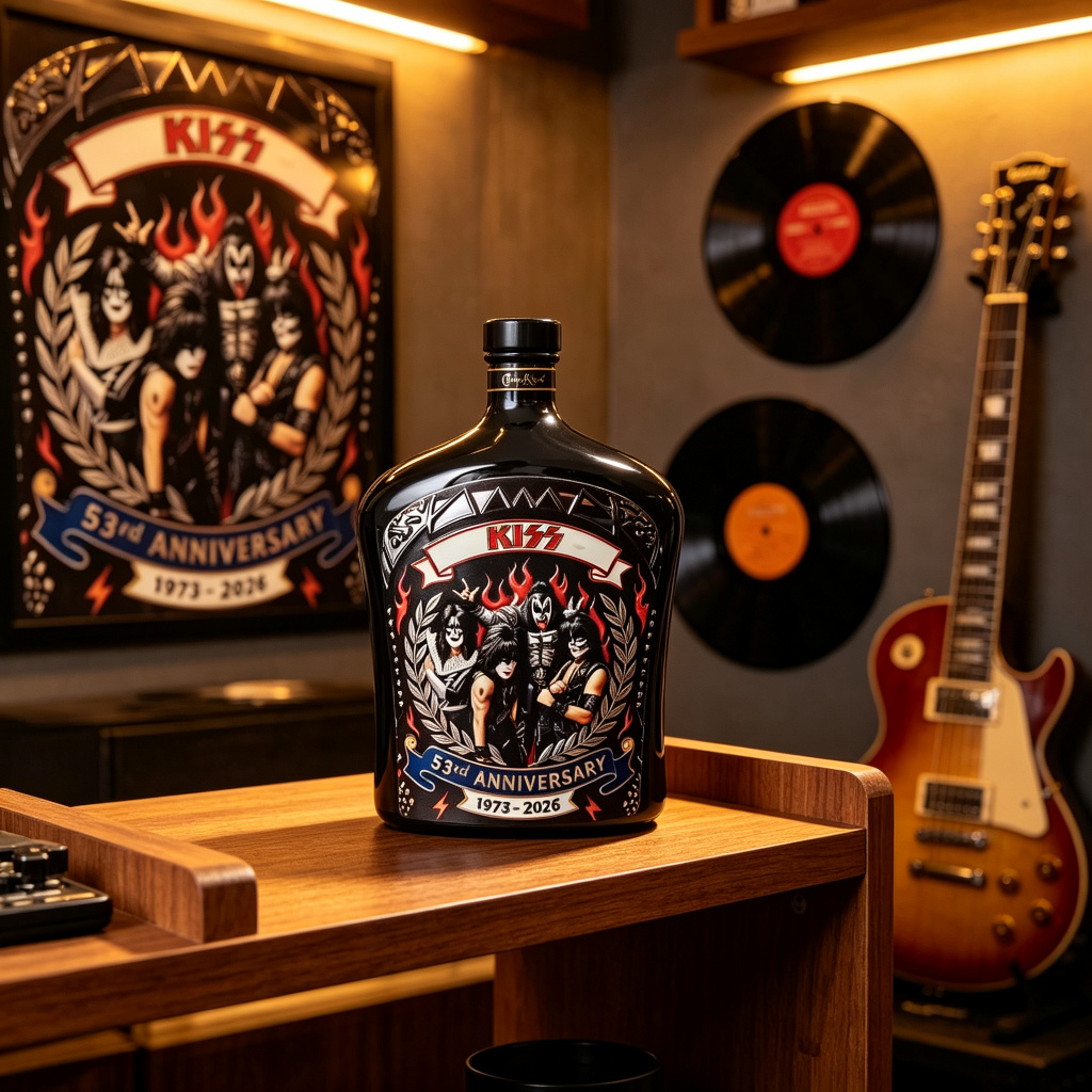 1973-2026 KISS Heavy Metal Roc - Home Bar And Counter recension och pris