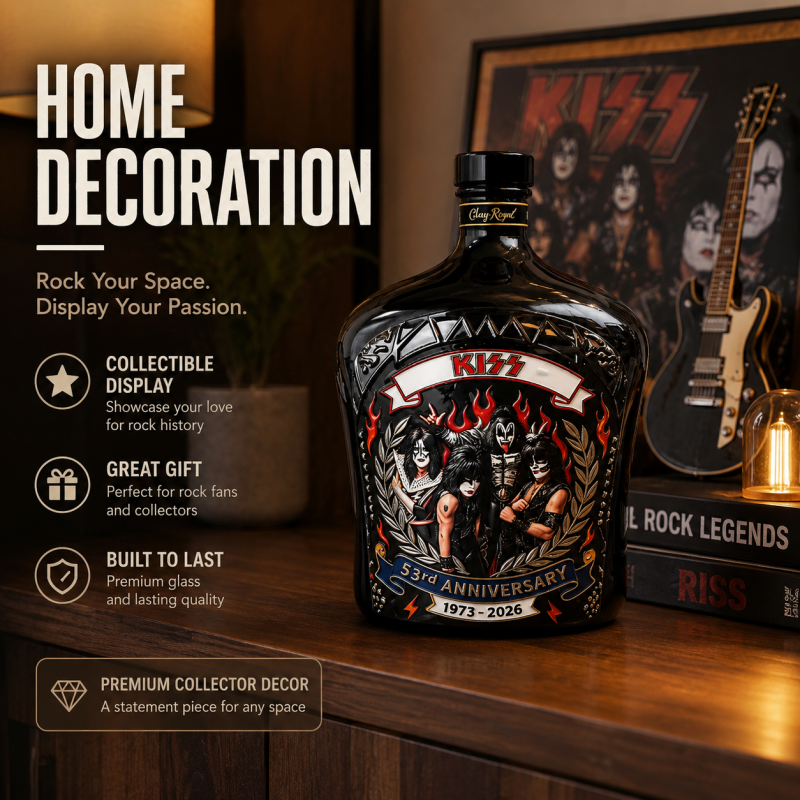1973-2026 KISS Heavy Metal Roc - Home Bar And Counter recension och pris