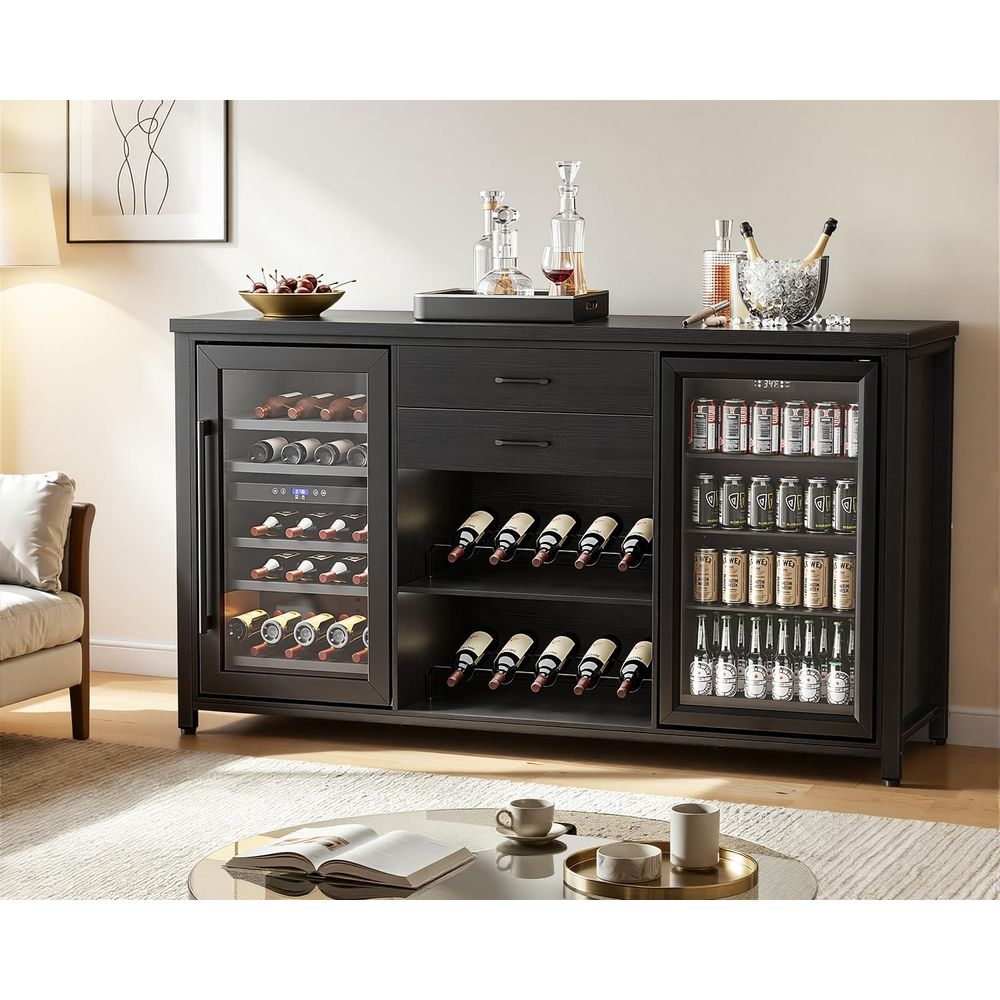 Large Coee Bar Cabinet with 2  - Home Bar And Cabinet recension och pris