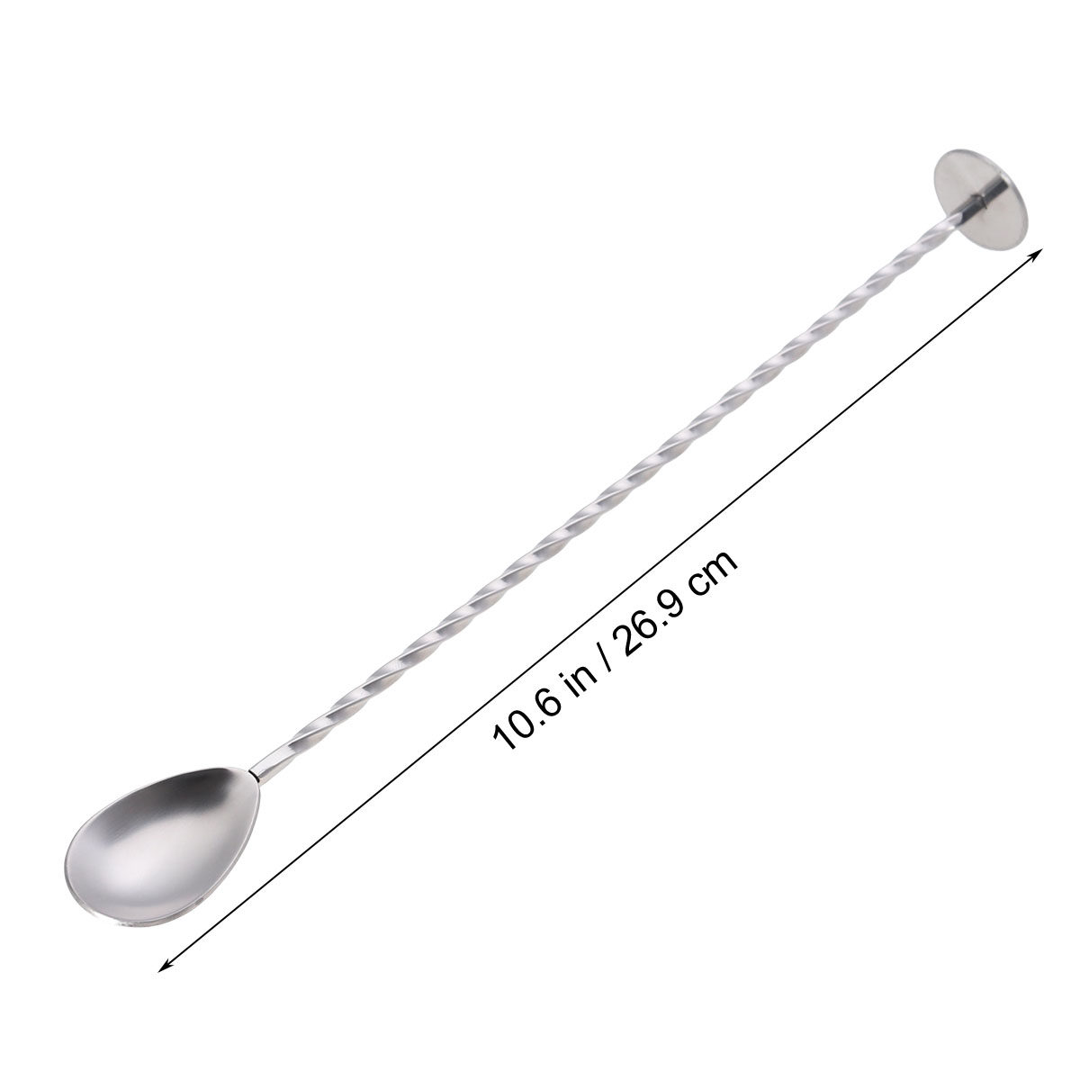 304 Stainless Steel Cocktail B - Bar Spoon Twisted recension och pris