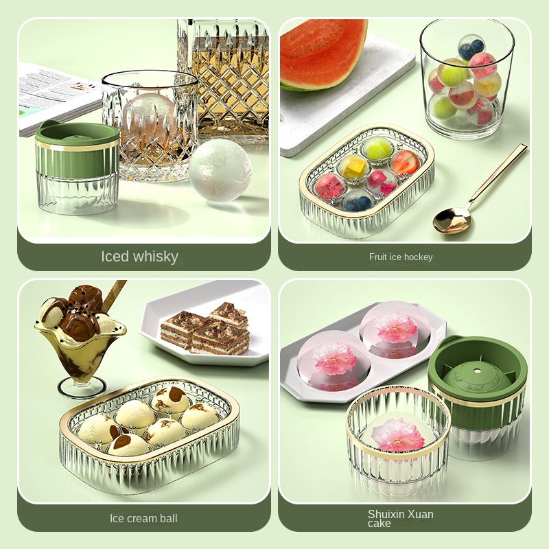 Large-Capacity Spherical Ice B - Ice Mold Sphere recension och pris