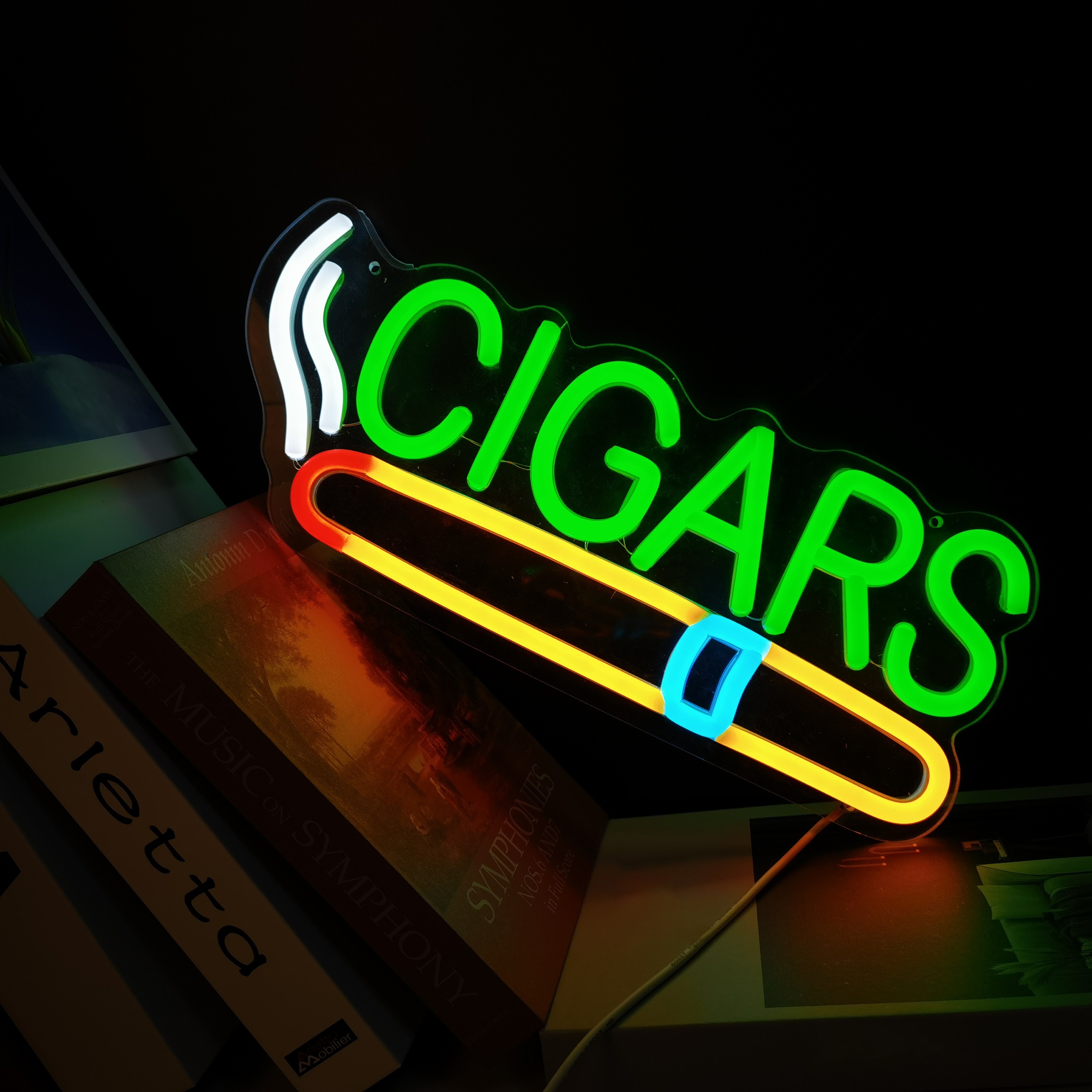 Cigar Shop Neon Sign, For Home - Home Bar Lounge recension och pris