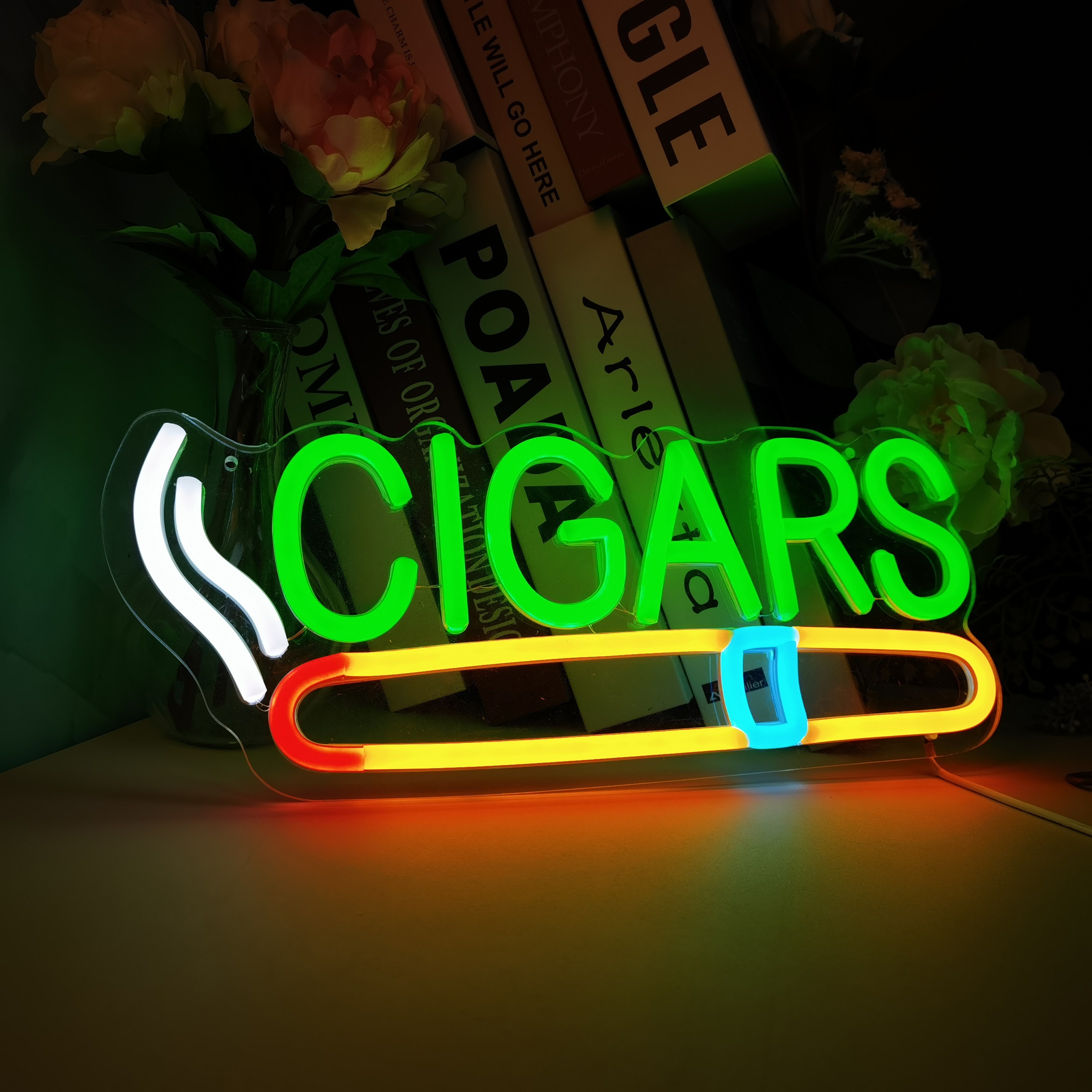 Cigar Shop Neon Sign, For Home - Home Bar Lounge recension och pris