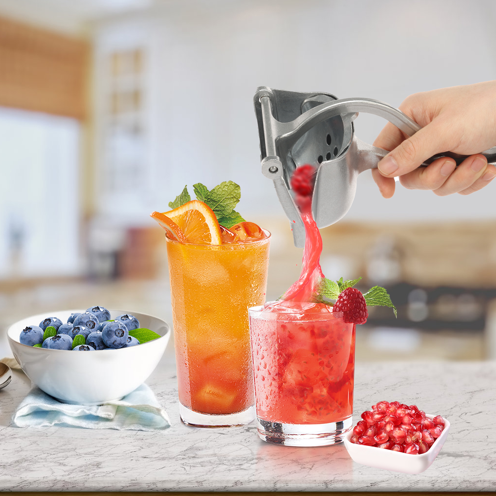 4/2pc Lemon Squeezer Hand Pres - Citrus Juicer Bar recension och pris