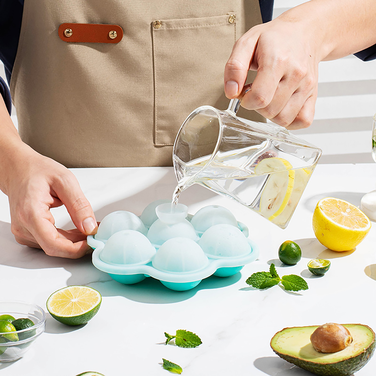 1pc Spherical Silicone Ice Gri - Ice Mold Sphere recension och pris