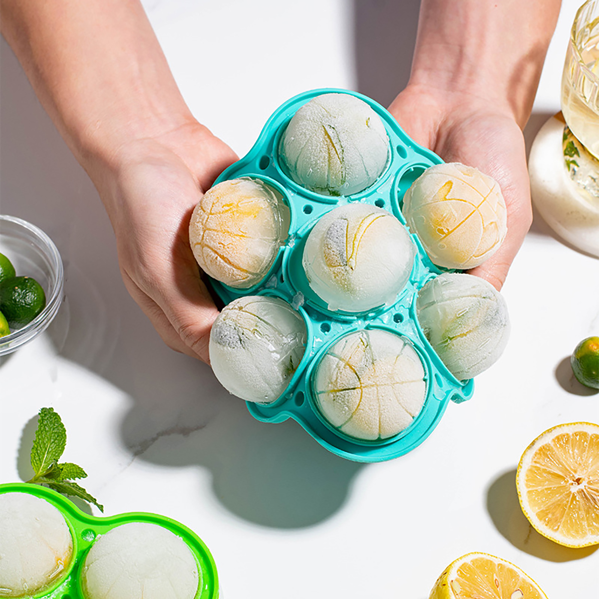 1pc Spherical Silicone Ice Gri - Ice Mold Sphere recension och pris