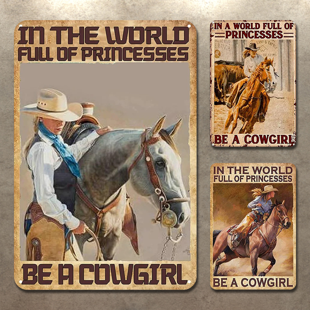 3Pcs Vintage Western Cowboy Me - Home Bar And Coffee recension och pris