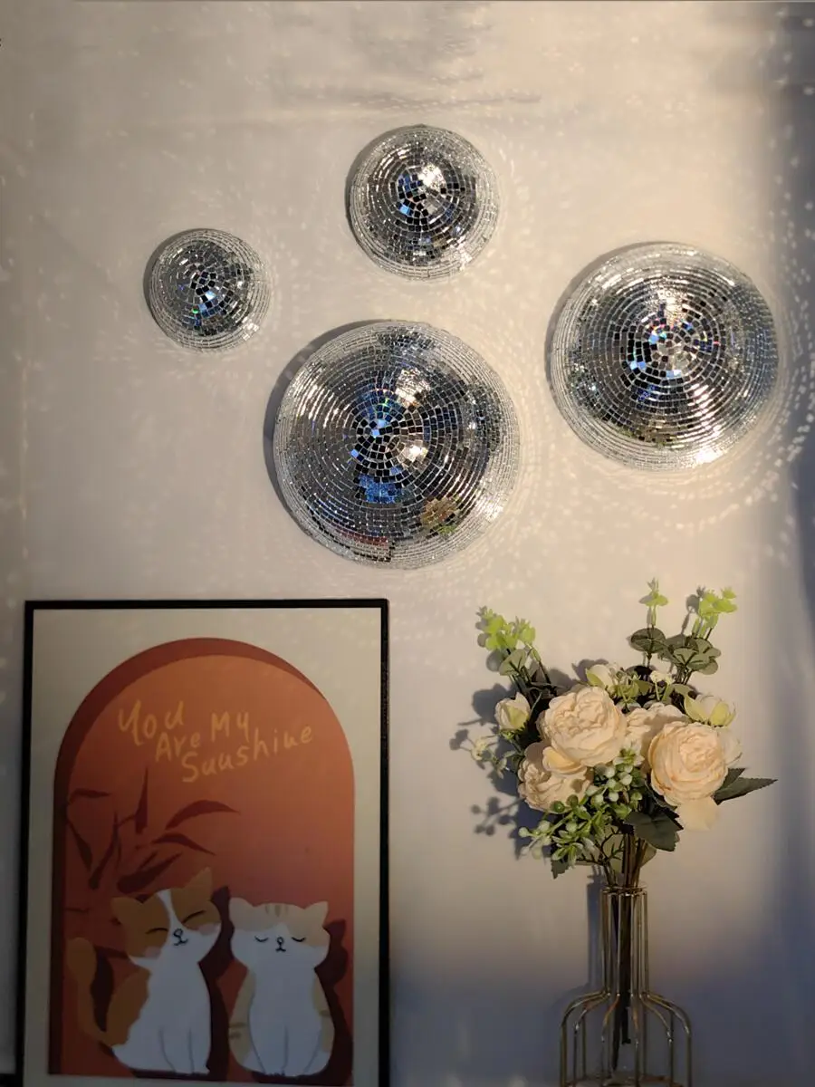New Wall Disco Ball Mirrored D - Old Fashioned Glass recension och pris