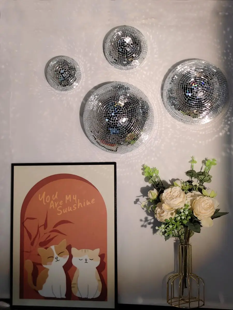 New Wall Disco Ball Mirrored D - Old Fashioned Glass recension och pris
