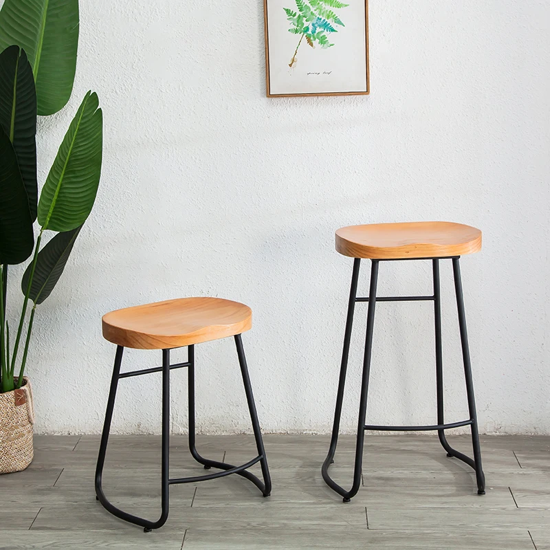 Simple Modern Iron Bar Chairs, - Home Bar Seating recension och pris