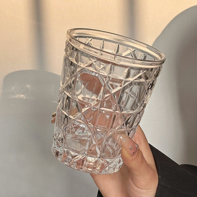 2pcs 310ml Vintage Diamond Pat - Old Fashioned Glass recension och pris