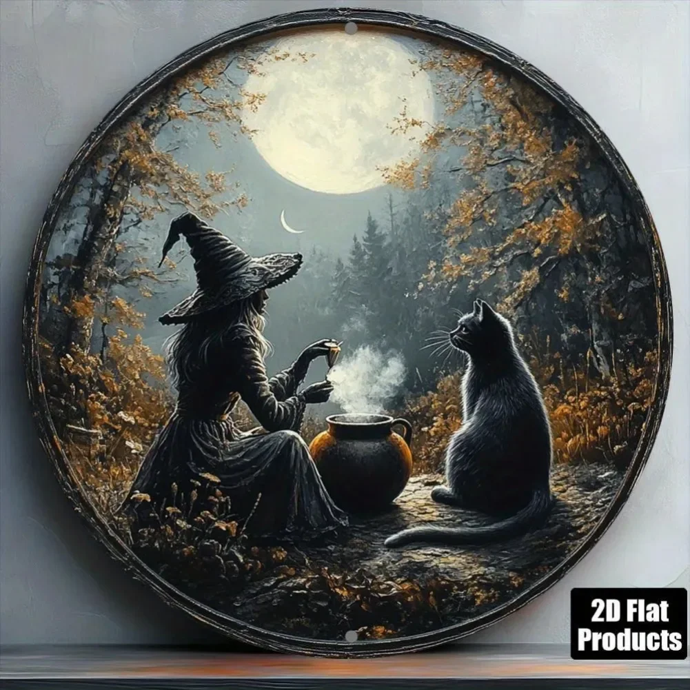 1PC Retro Halloween Wall Decor - Home Bar And Coffee recension och pris