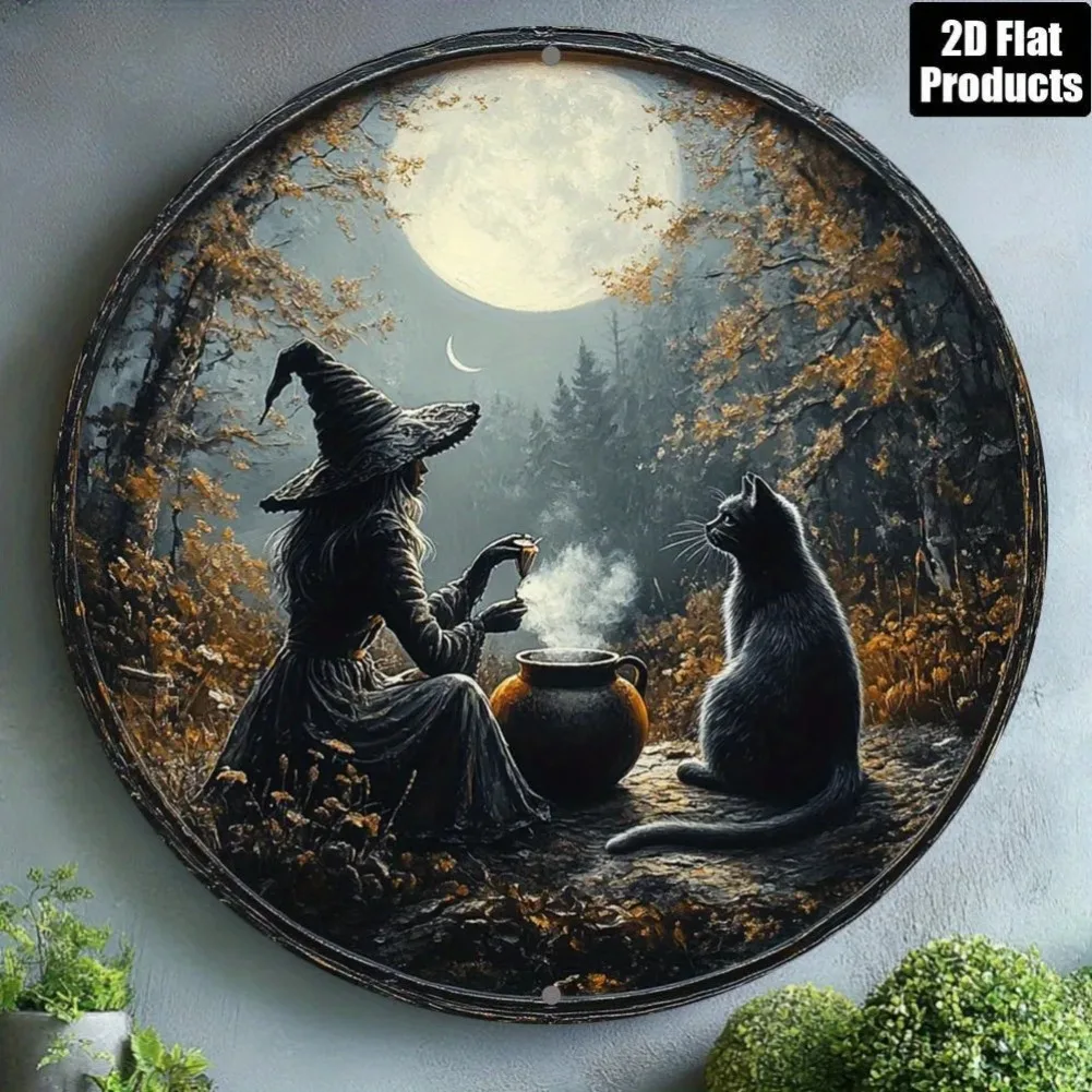 1PC Retro Halloween Wall Decor - Home Bar And Coffee recension och pris