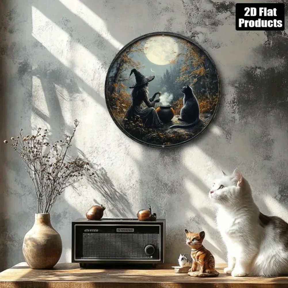1PC Retro Halloween Wall Decor - Home Bar And Coffee recension och pris