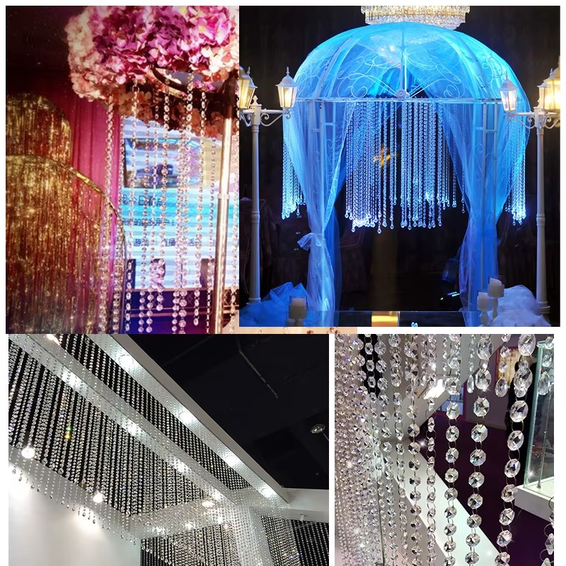 5m Transparent Acrylic Crystal - Home Bargains recension och pris