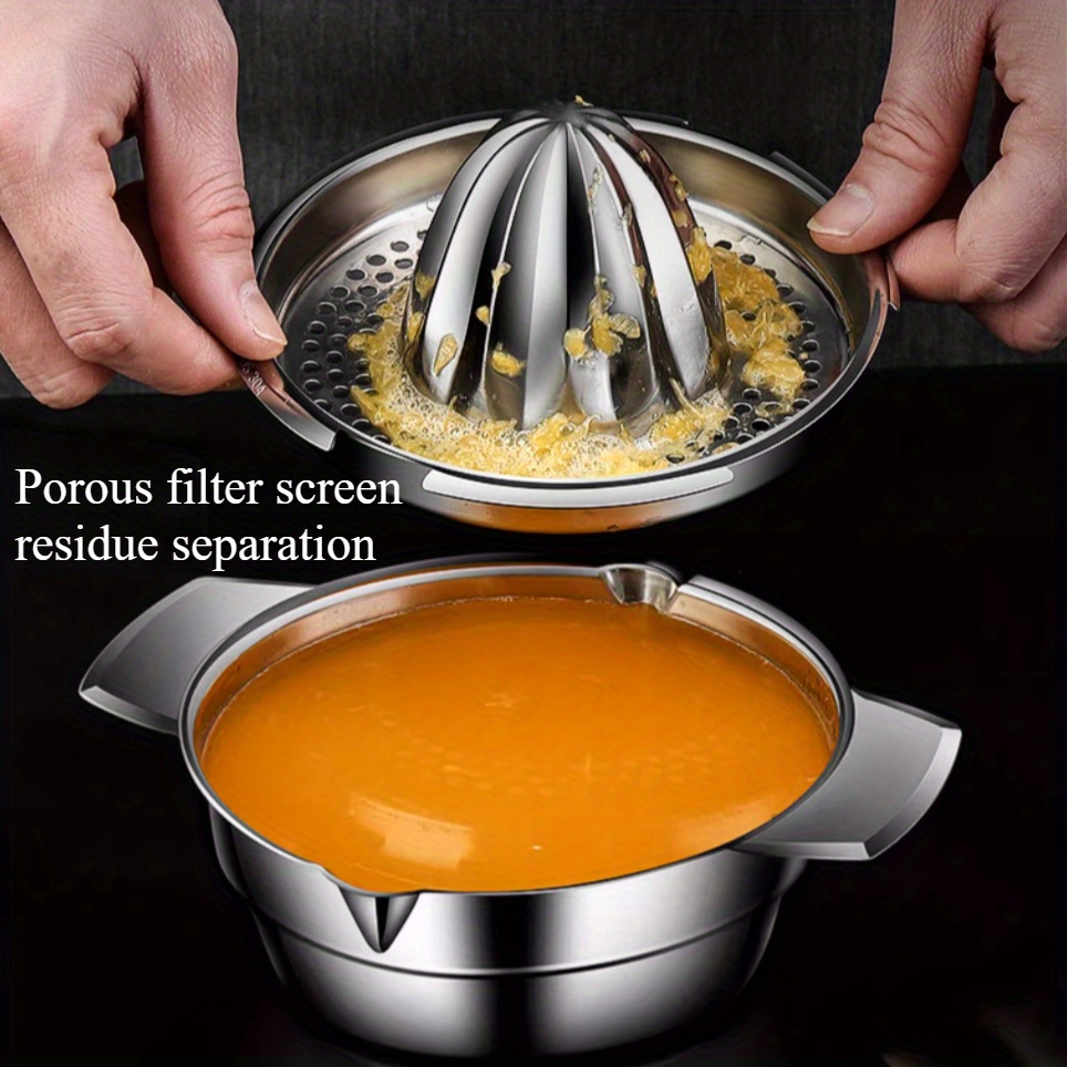 Manual Stainless Steel Lemon O - Citrus Juicer Bar recension och pris