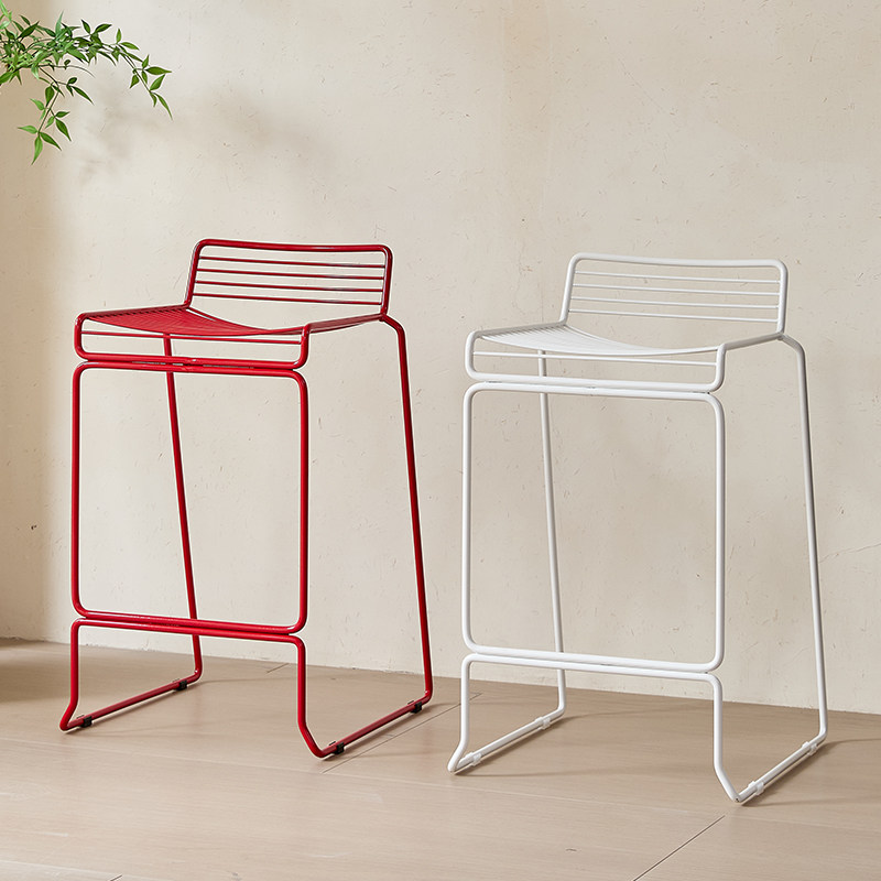 Nordic Minimalist Bar Stool Mo - Home Bar Seating recension och pris