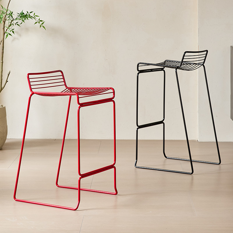 Nordic Minimalist Bar Stool Mo - Home Bar Seating recension och pris