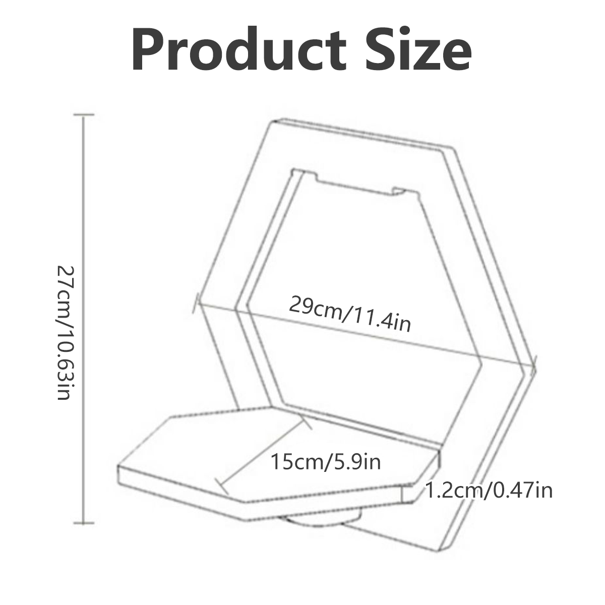 3Pcs Wall Organizer Wall Shelf - Home Bar Shelf recension och pris