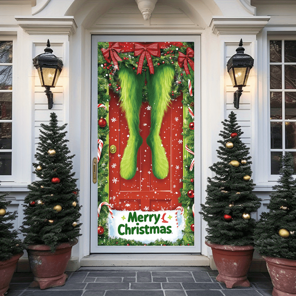 Cute green Christmas monster d - Home Bargains recension och pris