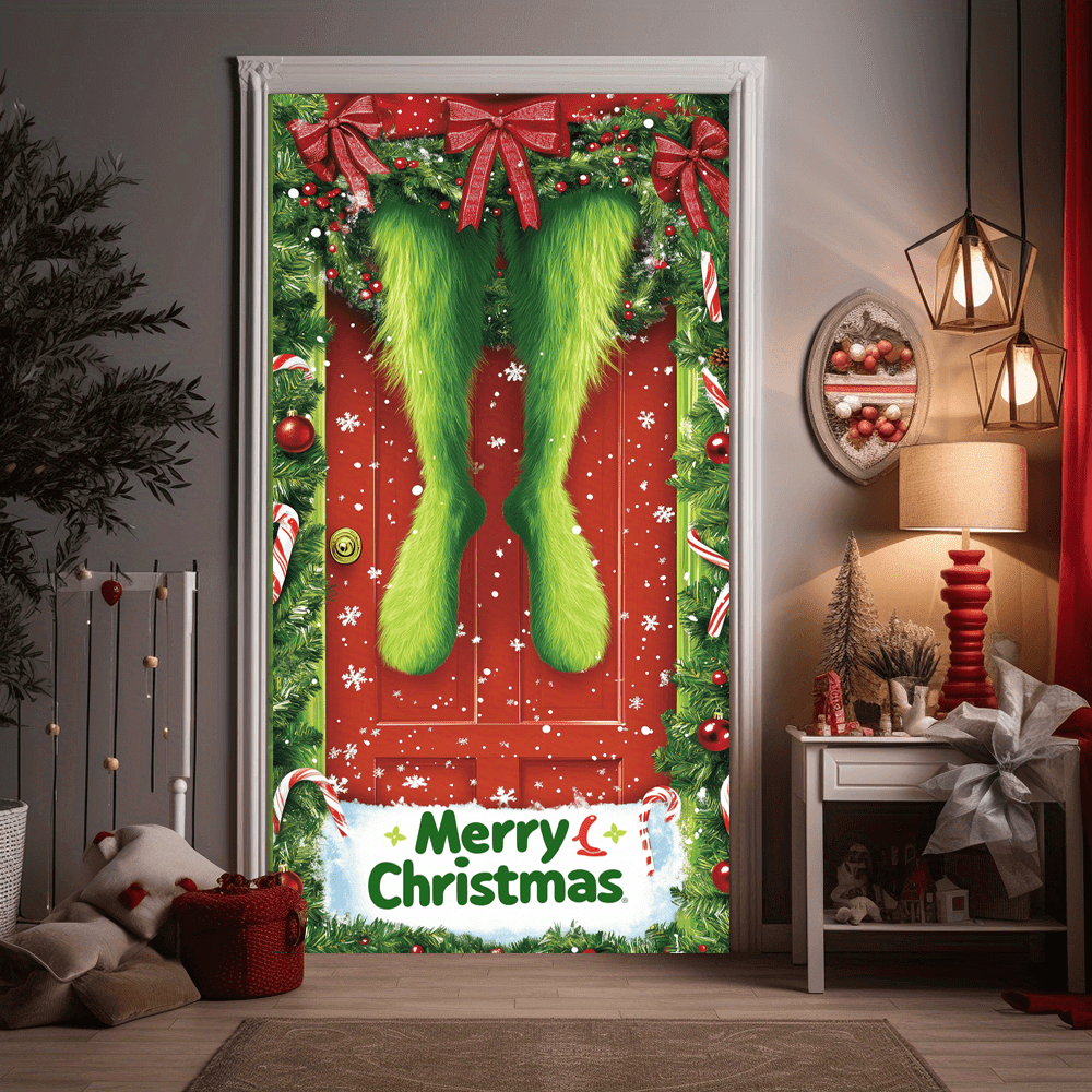 Cute green Christmas monster d - Home Bargains recension och pris