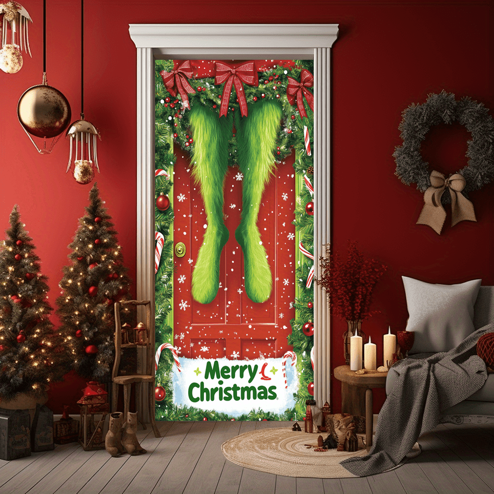 Cute green Christmas monster d - Home Bargains recension och pris